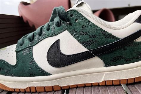 nike dunk low grün damen|green snake Nike Dunk Low.